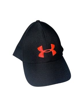 Under Armour Women’s Adjustable‎ Ball Cap Black Pink Logo Workout Hat